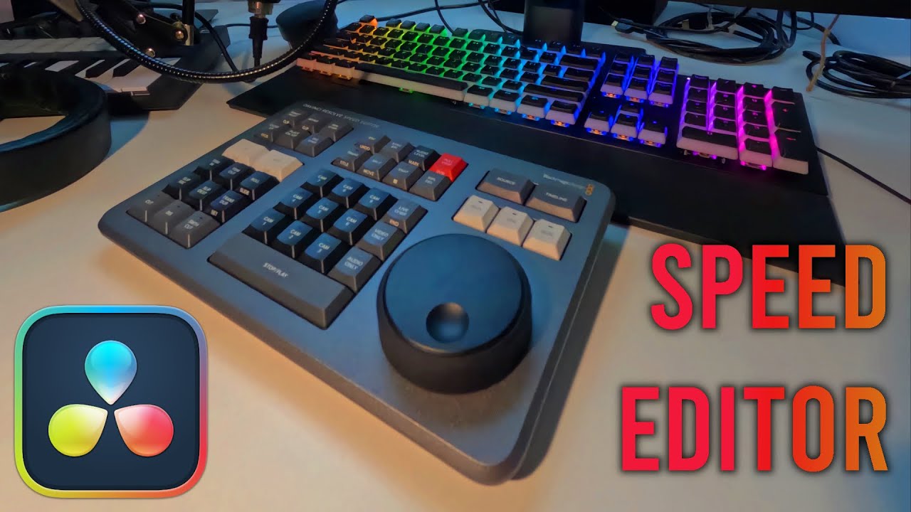 Unboxing DaVinci Resolve Speed Editor od Blackmagic Design!