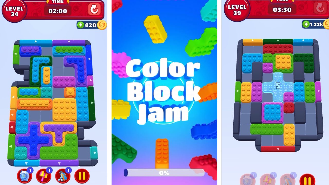 Color Block Jam Gameplay Levels 21-40