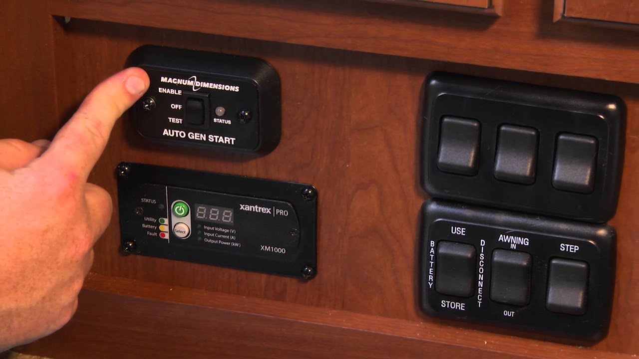 A Look At Your Thor Motor Coach Interior Stair Well Switches