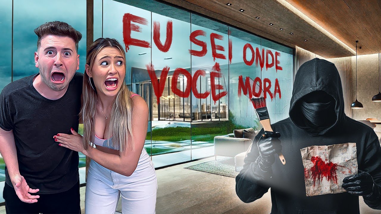 UM ESTRANHO NOS SEGUIU E DESTRUIU A NOSSA CASA DOS SONHOS!