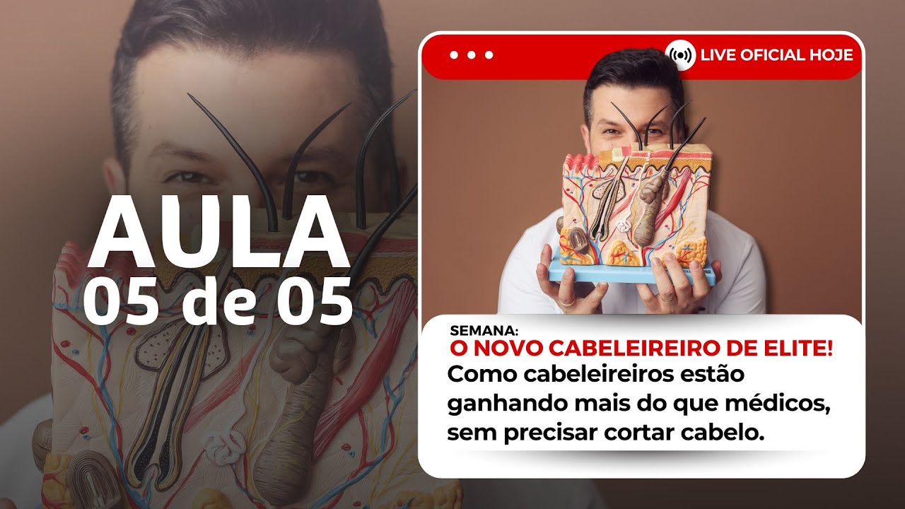 AULA 5/5 | COMO CABELEREIROS ESTÃO GANHANDO MAIS DO QUE MÉDICOS SEM PRECISAR CORTAR CABELO 🍃