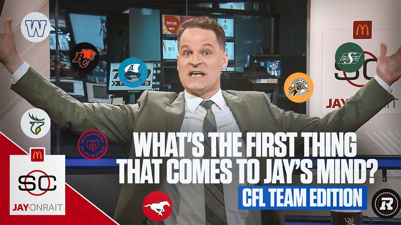 What's the first thing that comes to Jay&rsquo;s mind? CFL team edition