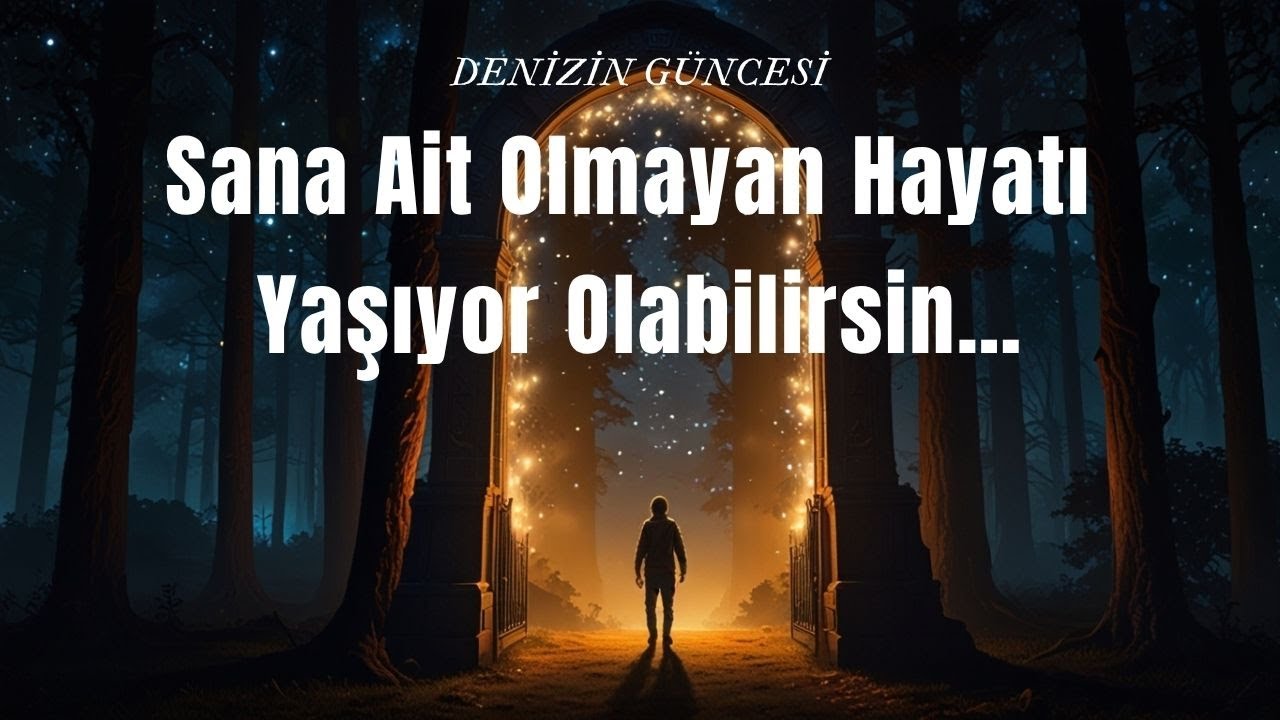 Sana Ait Olmayan Hayatı Yaşıyor Olabilir misin? /Denizin Güncesi