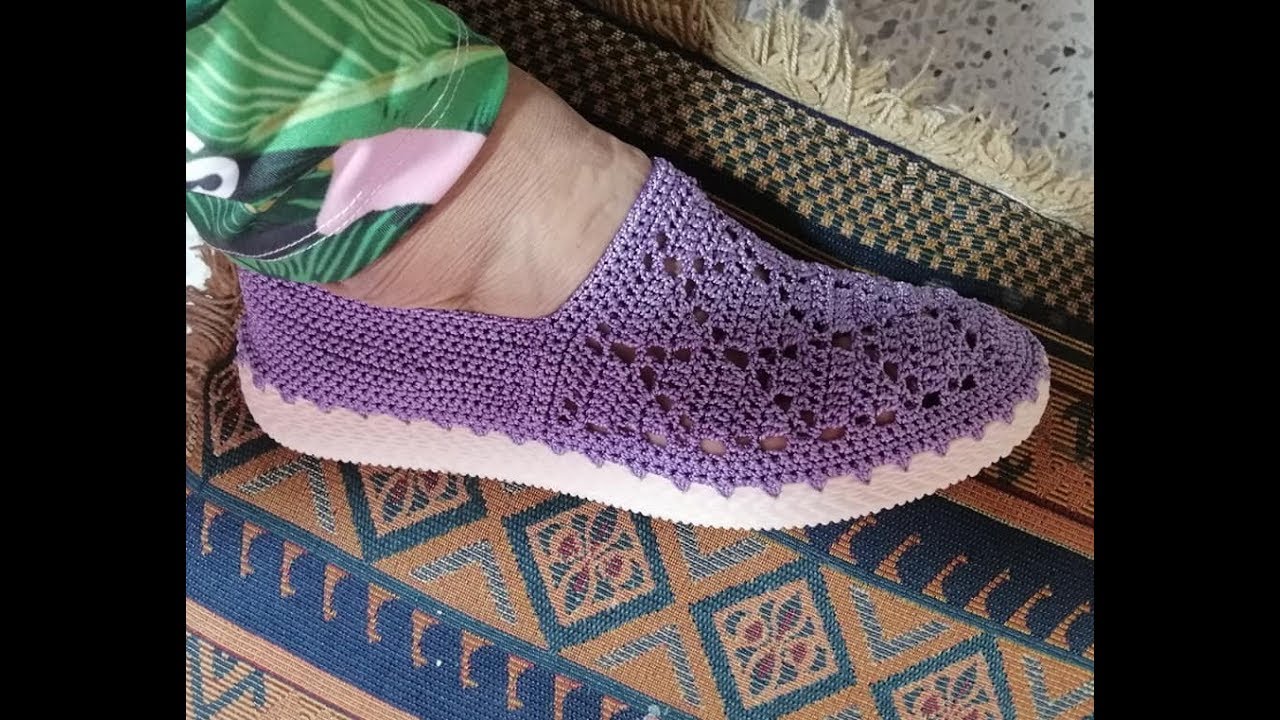 MODELO VICTORIA, CALZADO CROCHET