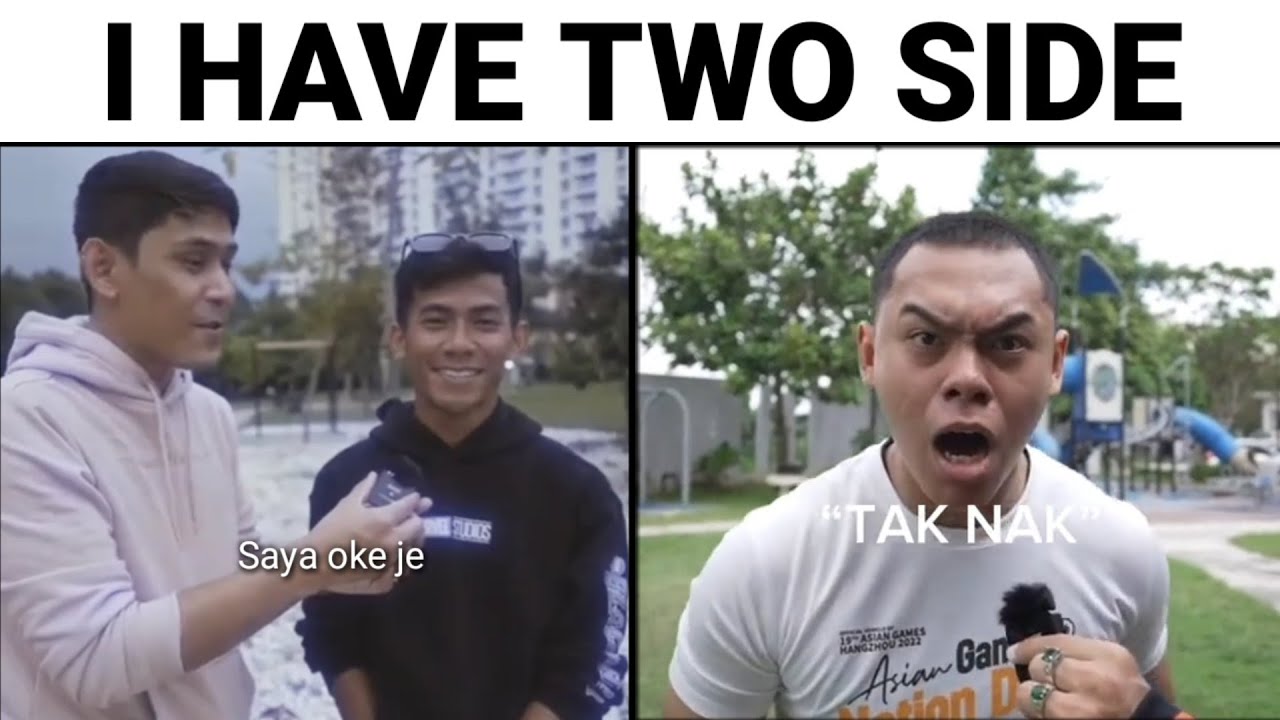 Meme Saya Oke Je & Tak Nak (Mentahan)