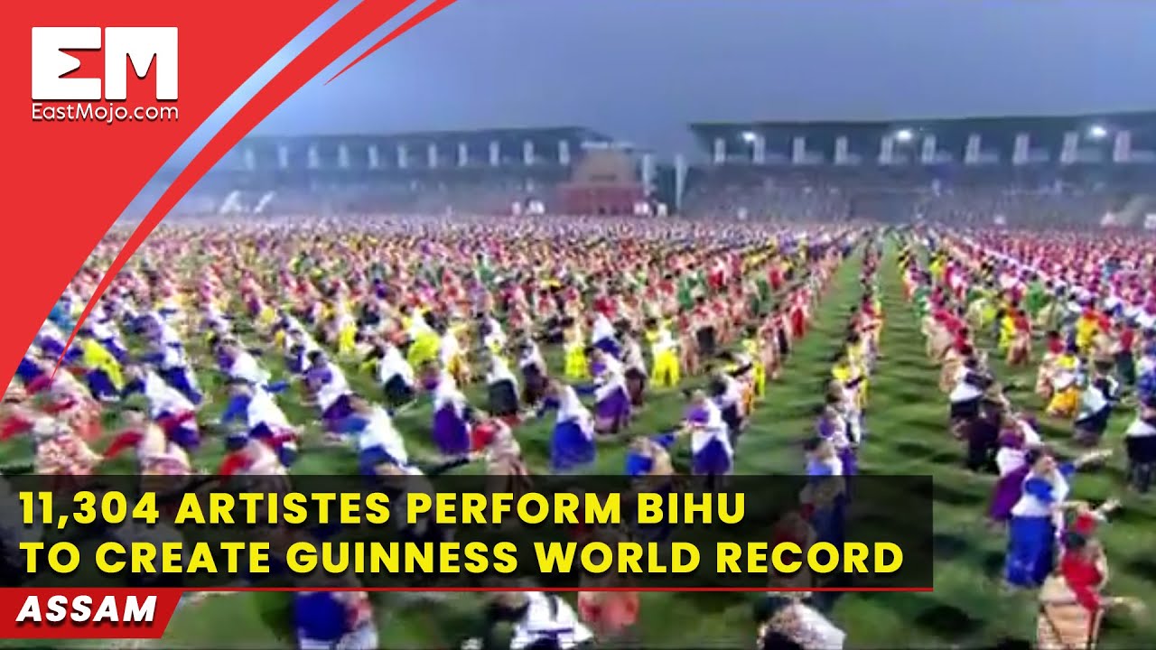 11,304 artistes perform Bihu dance to create Guinness World Record
