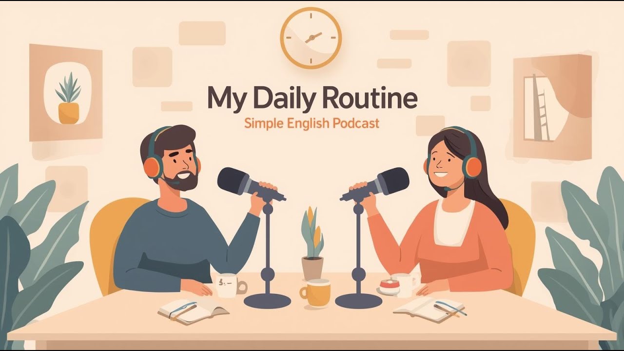 My Daily Routine in Simple English | Real Conversations for Beginners