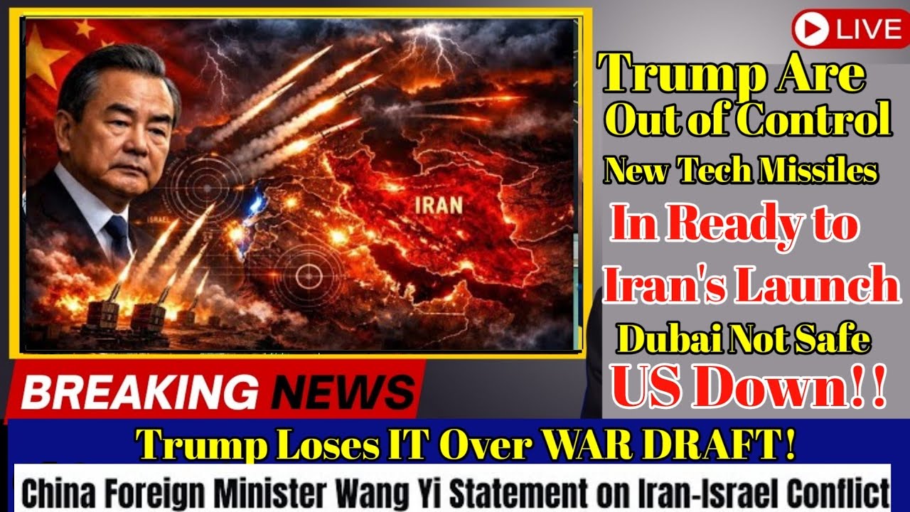 1 Min Ago: China Foreign Minister Wang Yi Statement on Iran-Israel Conflict | Prof Jiang Xueqin