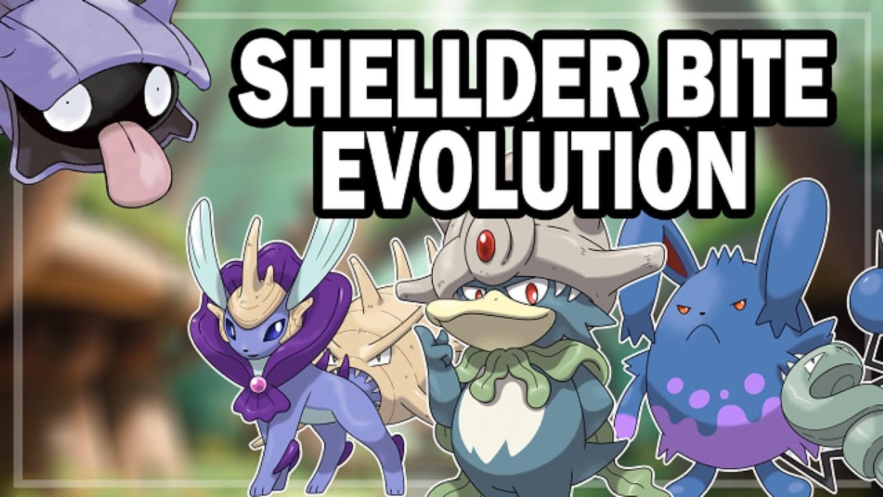 What If SHELLDER could EVOLVE another Pok&eacute;mon besides SLOWPOKE?