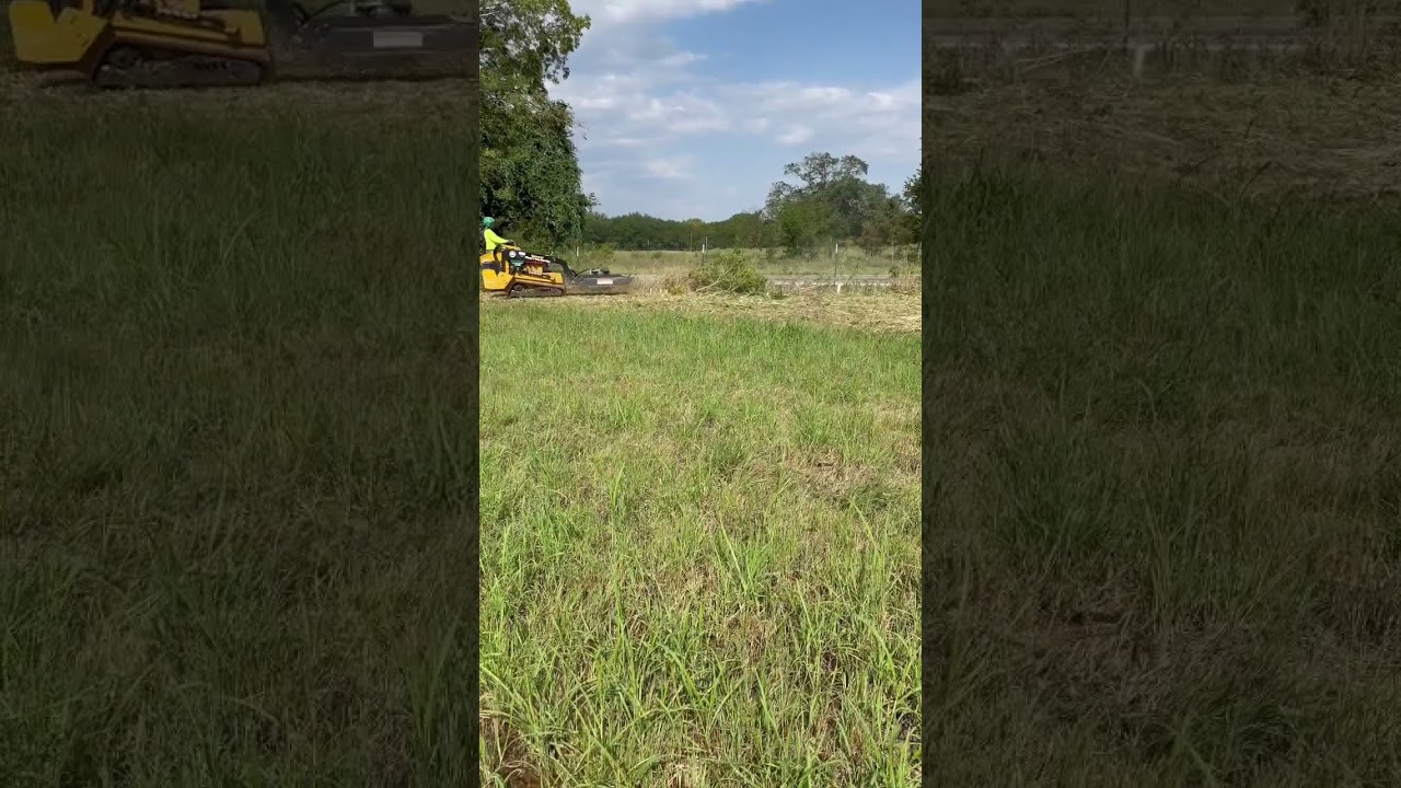 Vermeer CTX 100 with bush hog attachment in Gatesville TX