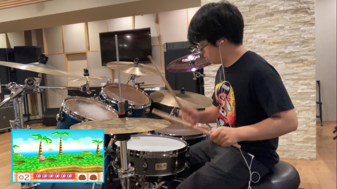 Aqua Star (Kirby64: The Crystal Shards) Drums Cover