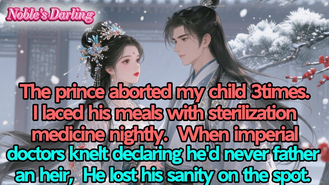 He made me abort three times. I slipped him sterilization drugs— No more kids. He went mad.