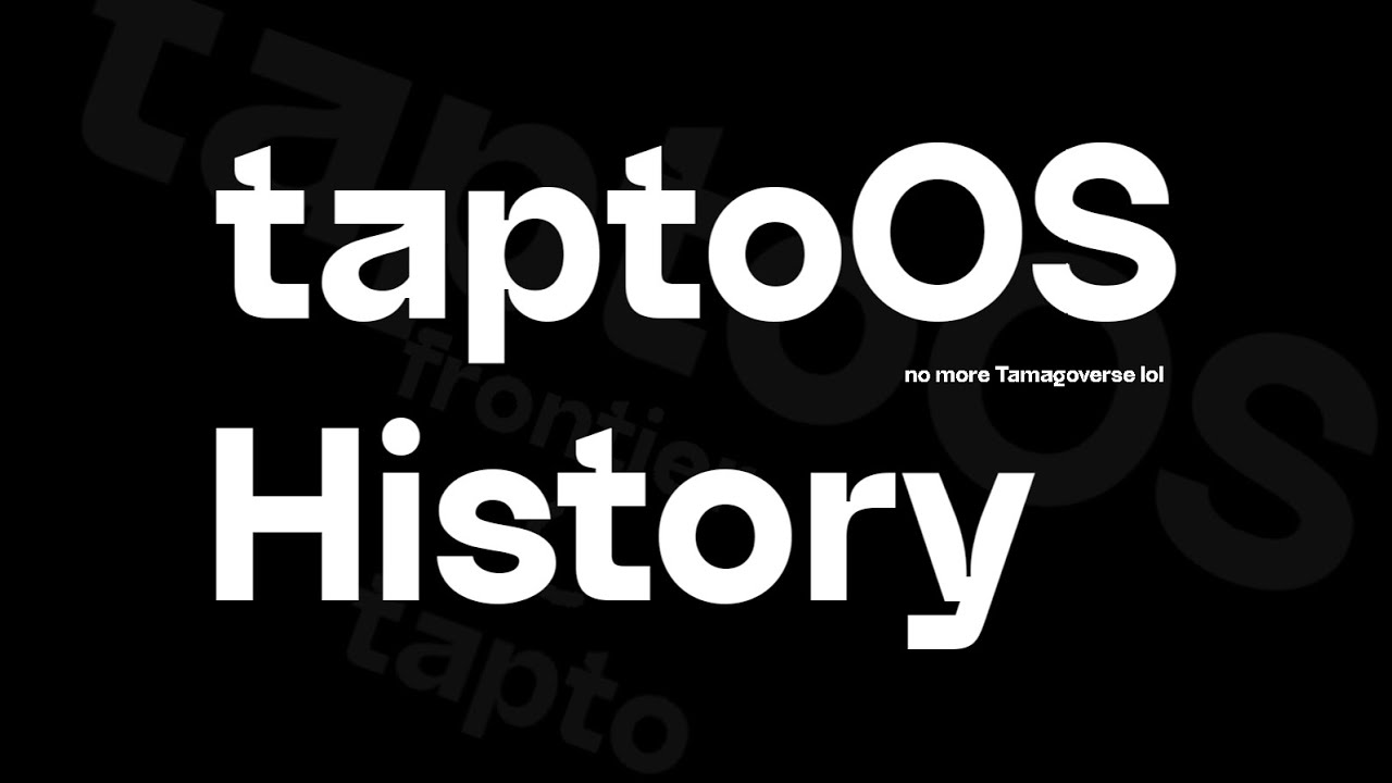 taptoOS History 
