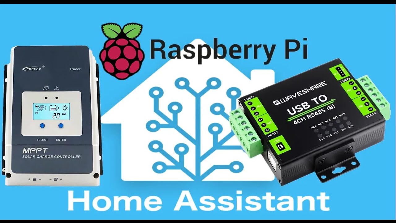 CONVERTITORE USB - RS485 4 CANALI HOME ASSISTANT