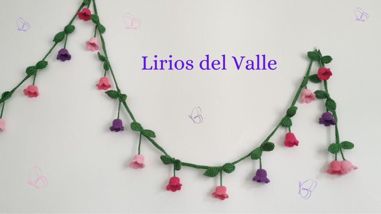 Guirnalda Flor Lirios del Valle