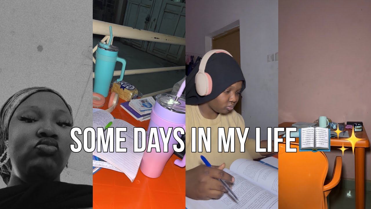 Some days in my life (Finals edition) 📖🫶