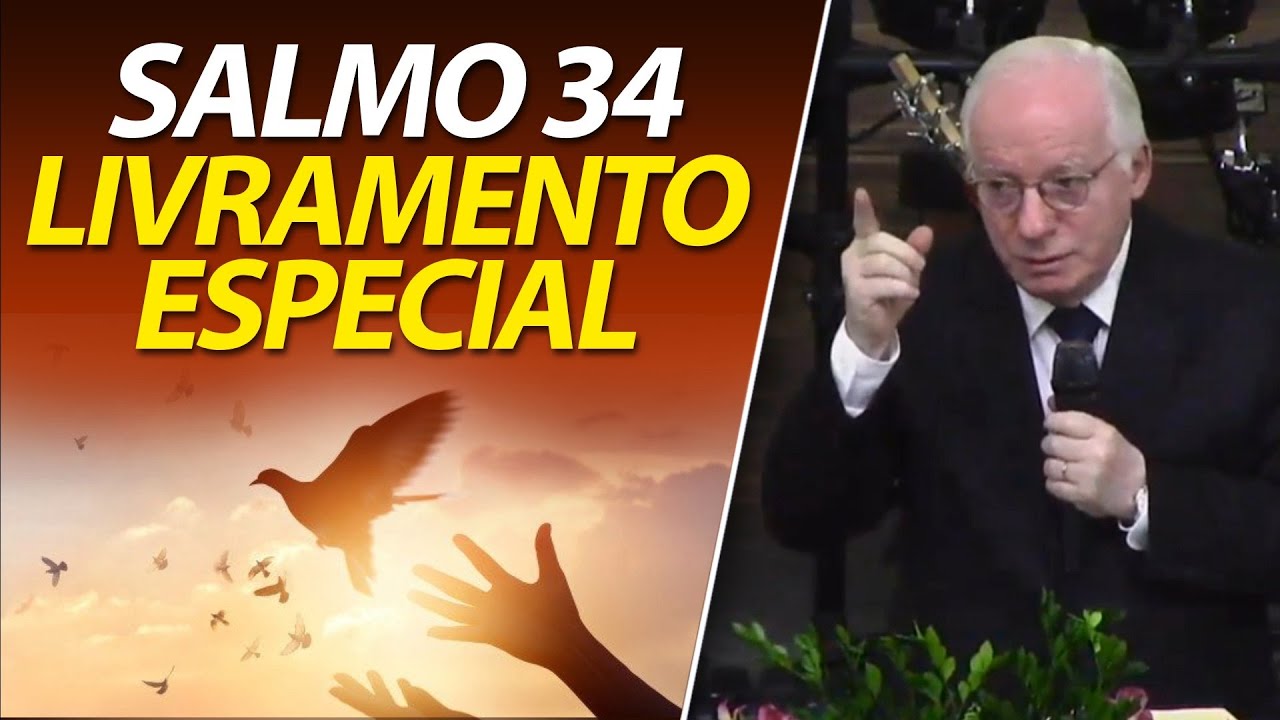 Pregação sobre o Salmo 34 | Um Livramento Especial | Pastor Paulo Seabra