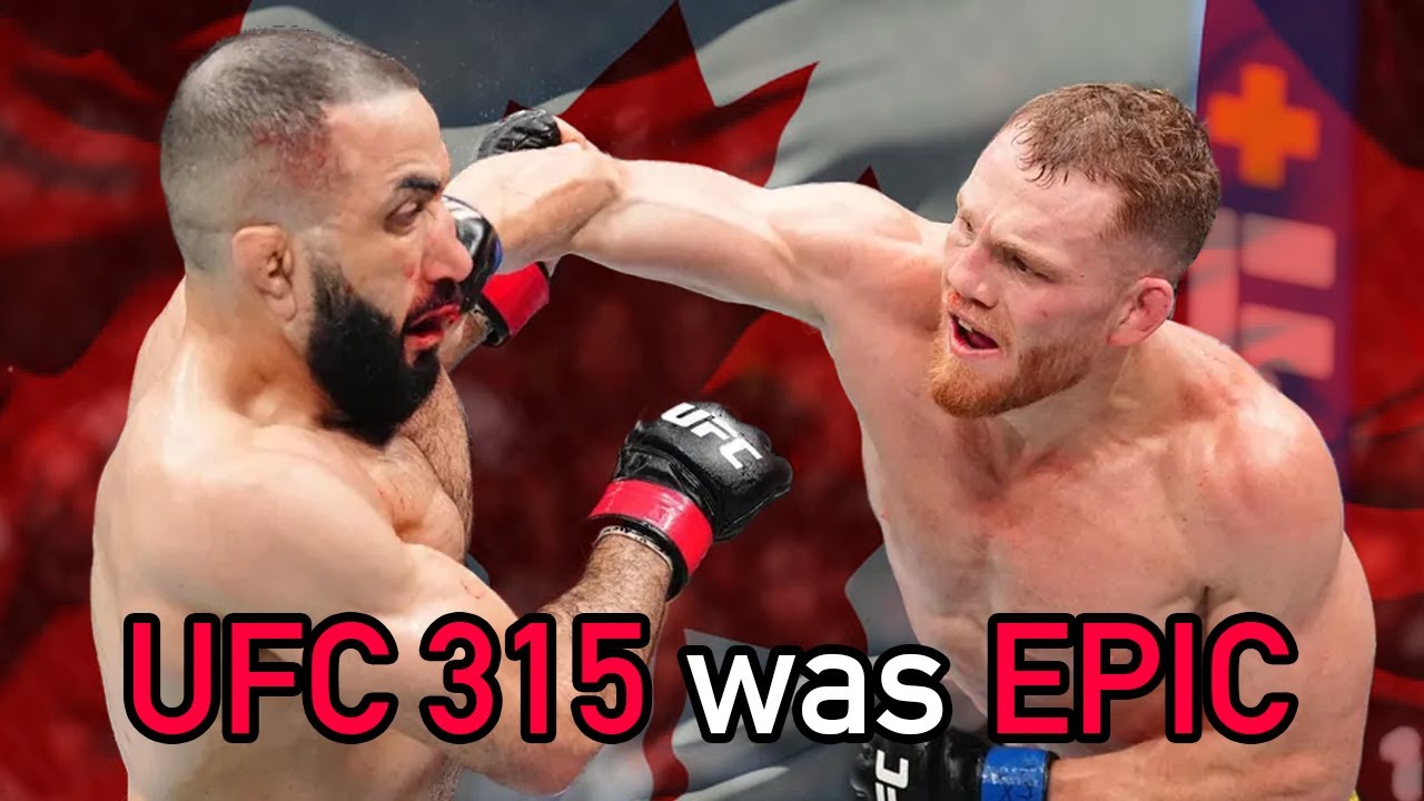 UFC 315 was EPIC