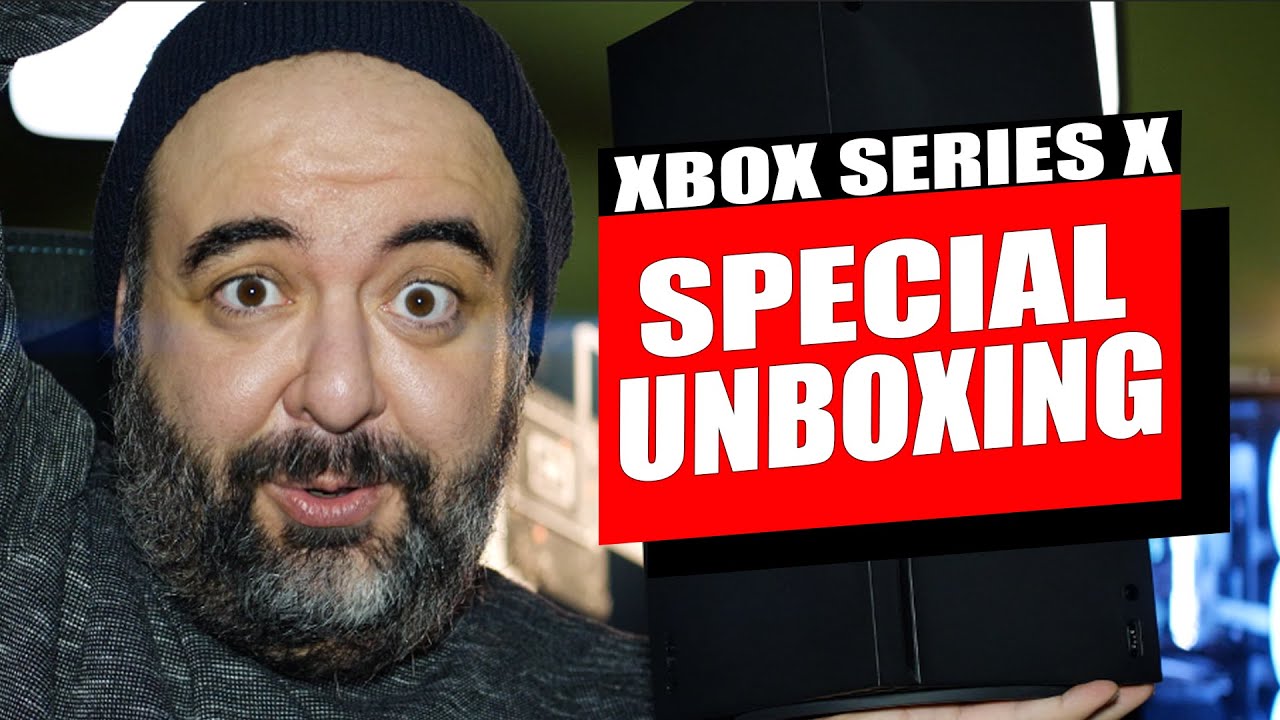 XBOX SERIES X SPECIAL UNBOXING!!!