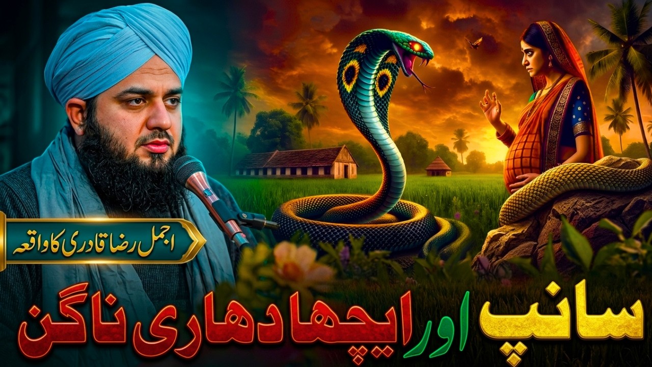Sanp Aur Ichadhari Nagin Ka Waqia | Hairatangez Aur Ibratnaak Bayan | Ajmal Raza Qadri