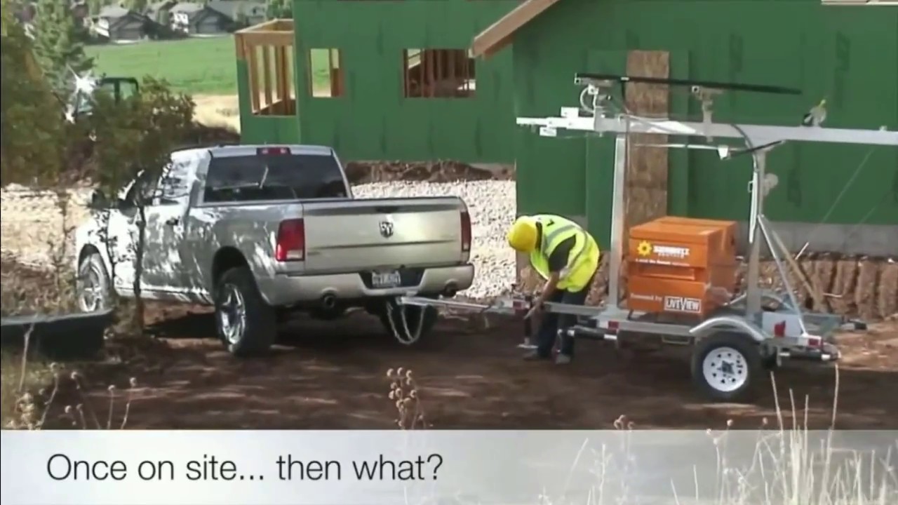 CSI/LiveView Surveillance Trailer Set-Up