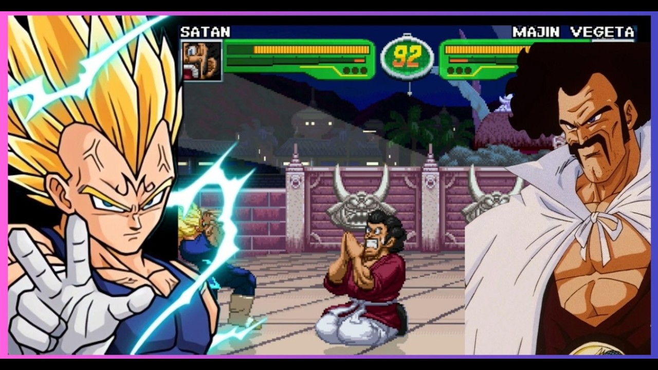 Satan VS Majin Vegeta - Hyper DBZ: Wicked Ambition