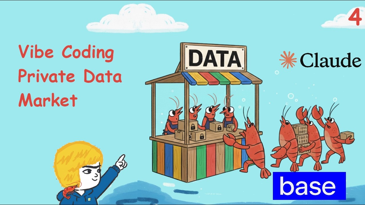 Building Private Data Market w/ ClaudeCode + OpenClaw (4/6)