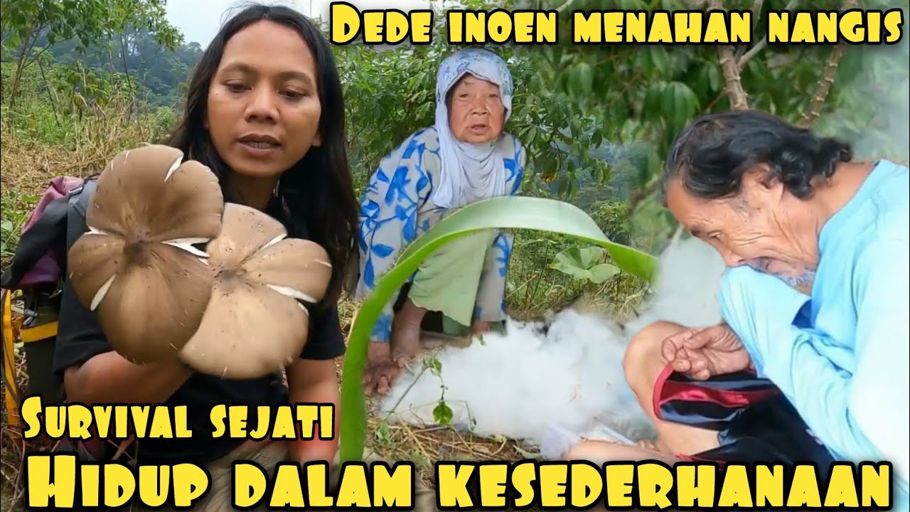 SALUT DI USIA SENJA SEPASANG KAKEK NENEK INI BERTAHAN HIDUP DI PEDALAMAN DESA