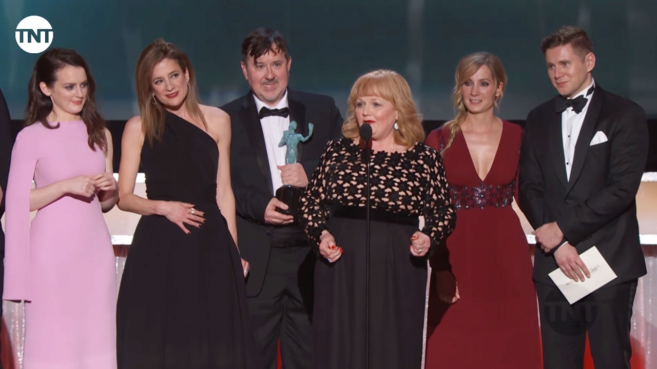Downton Abbey Cast I SAG Awards Acceptance Speech 2016 I TNT