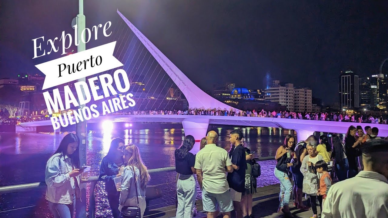 Puerto Madero | Buenos Aires | Argentina | 4k Walk