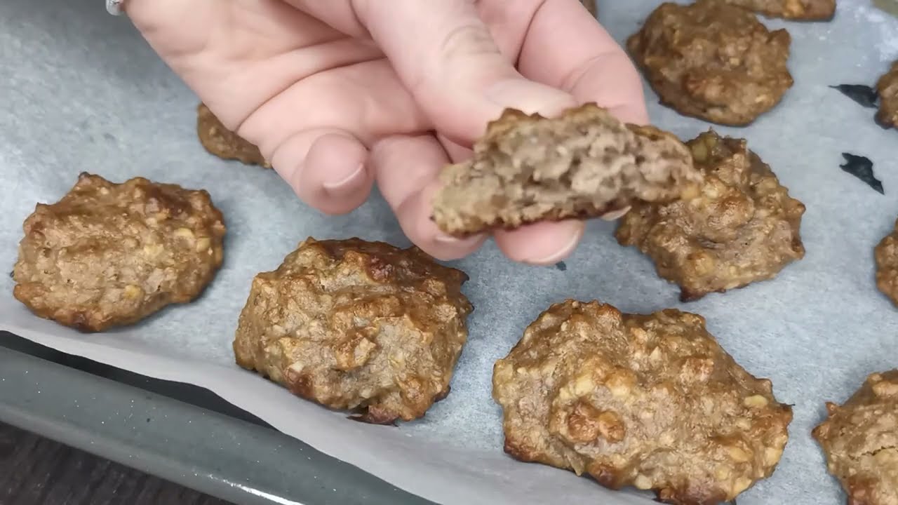 Doar 3 ingrediente pentru fursecuri rapide, moi și gustoase | Rețete Vegane
