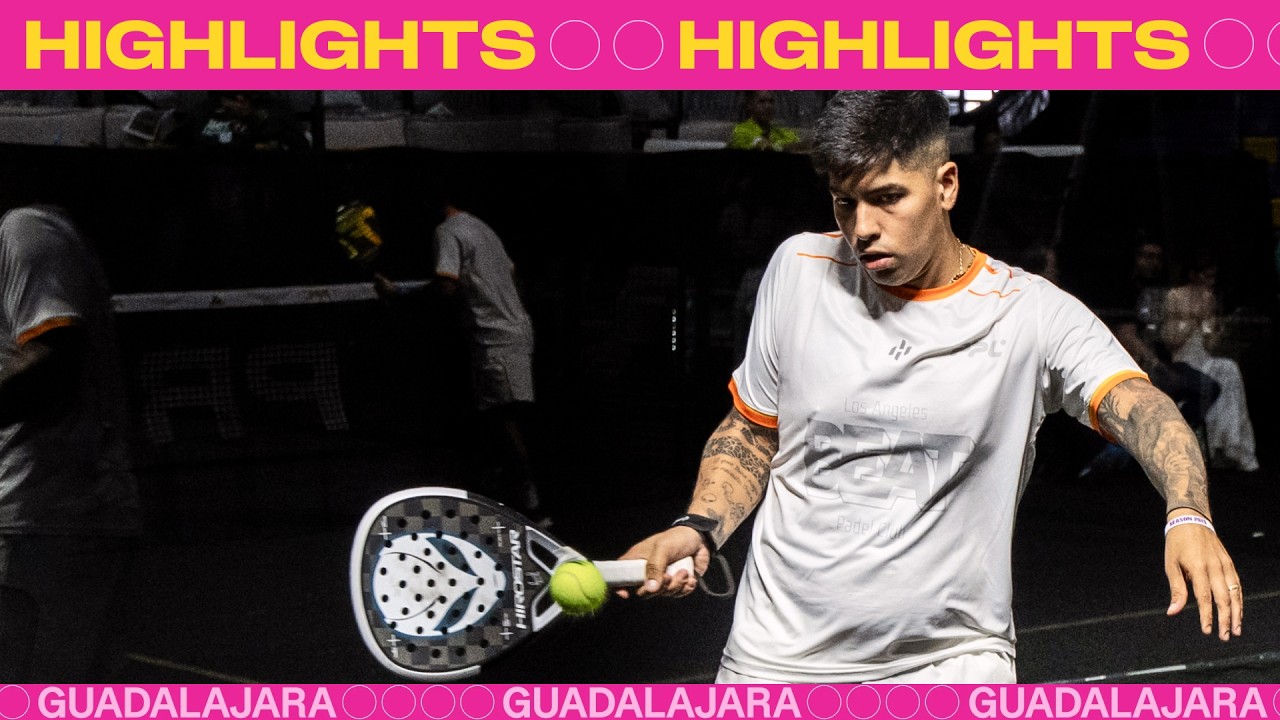 PADEL HIGHLIGHTS Gonzalo Alfonso - Xisco Gil vs Tolito Aguirre - Álvaro Cepero