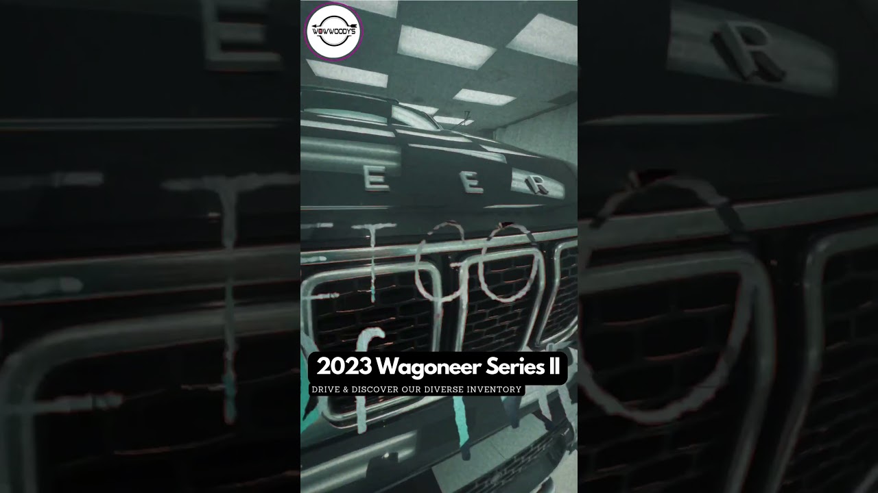 🚙 First Look: 2023 Jeep Wagoneer Series II &ndash; Luxury Redefined! 🚙 #wowwoodys #shorts  #automobile