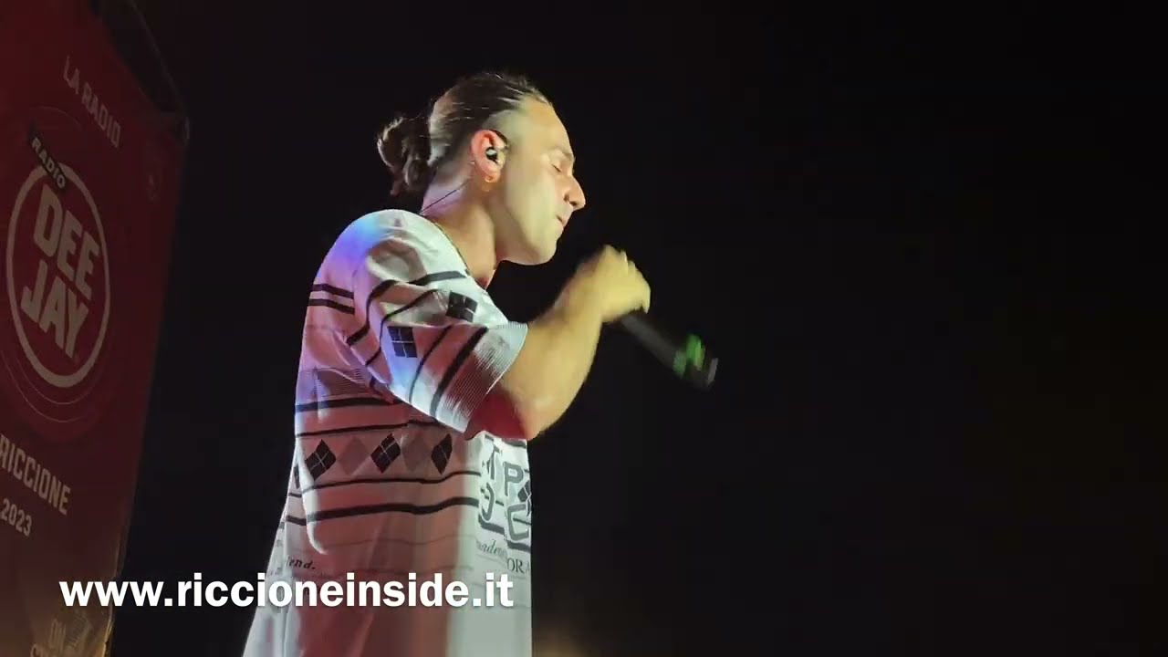 Ernia Superclassico Live Riccione Deejay on Stage 2023