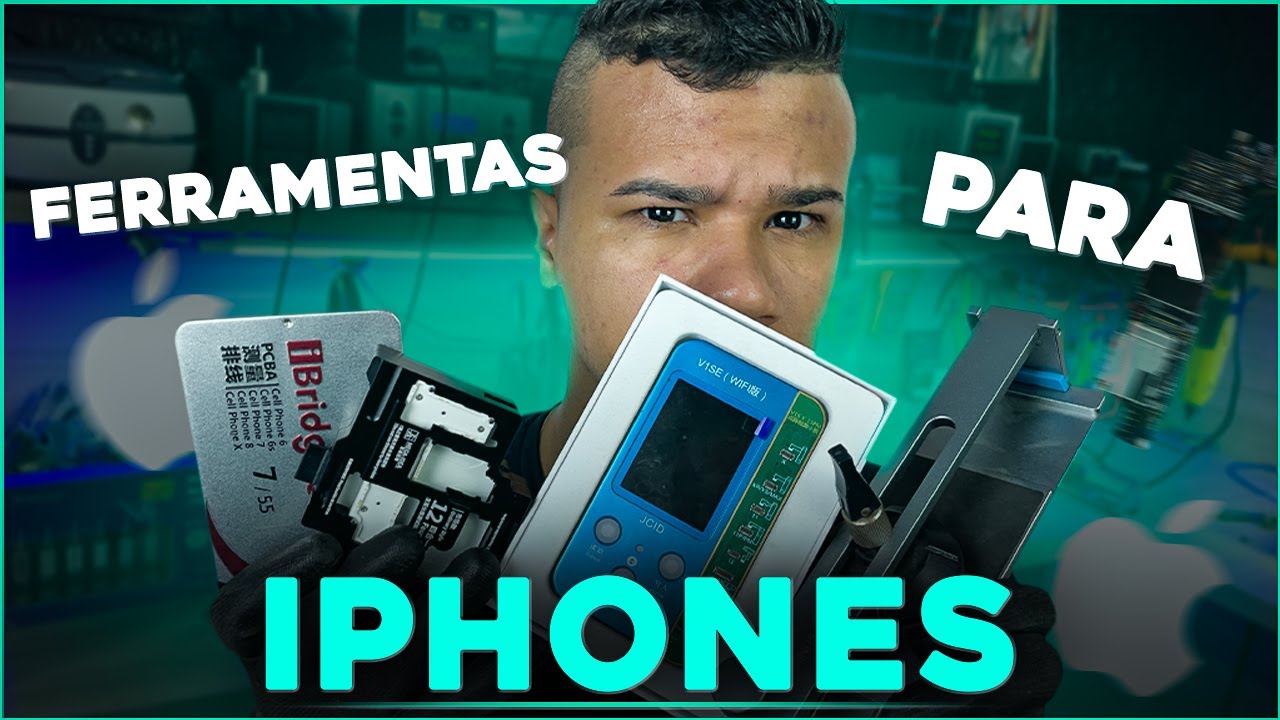 5 Ferramentas Para Consertar iPhones Que Não Podem Faltar no Conserto de Celular! (Muito Importante)