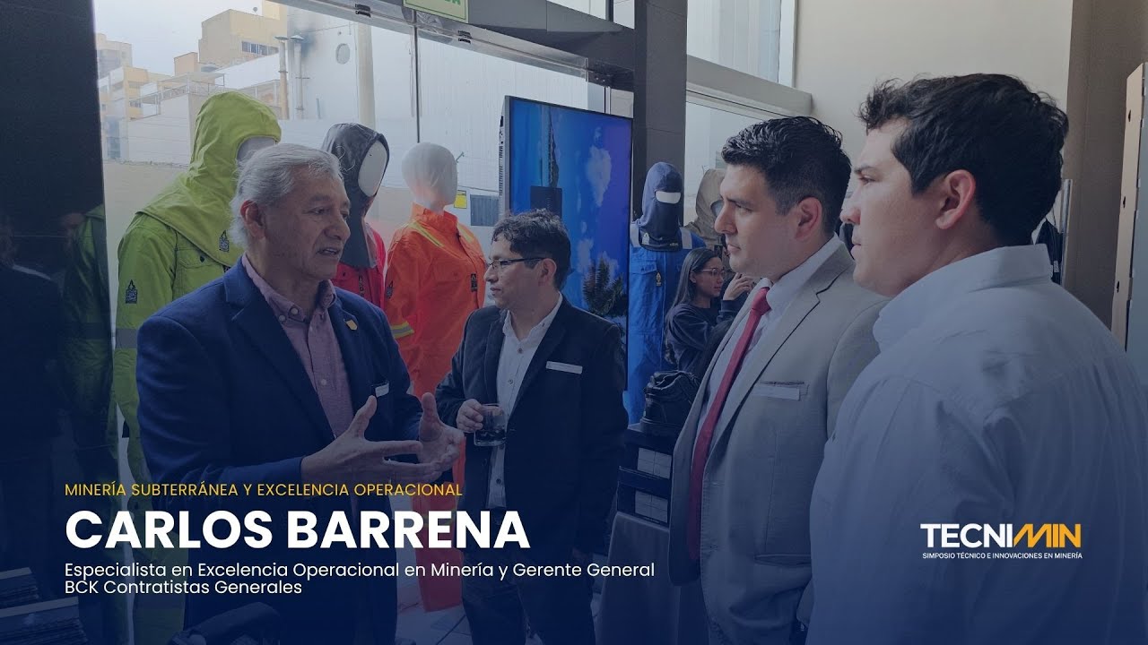 Carlos Barrena - BCK Contratistas | TECNIMIN Miner&iacute;a Subterr&aacute;nea y Excelencia Operacional 2025