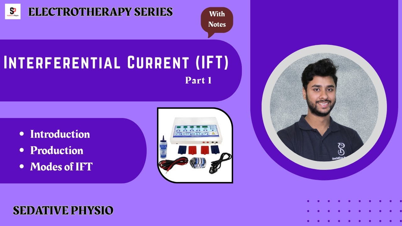 Interferential Current Therapy - Production & Modes | IFT Physiotherapy | Sedative Physio