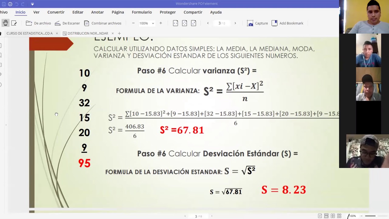CLASE ZOOM-ESTADISTICA 4TO.