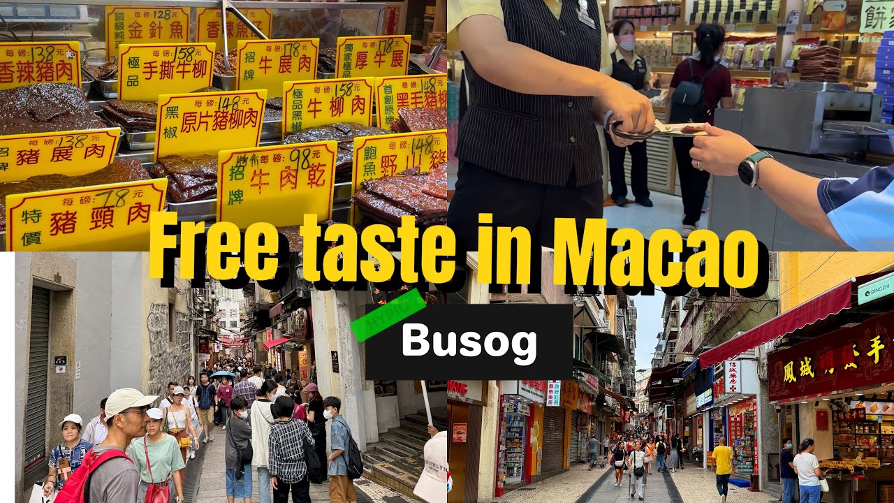 MACAU SERIES PART 05: VISITING RUINS OF ST. PAUL, SENADO SQUARE AND FREE FOOD ALLEY 😍😍