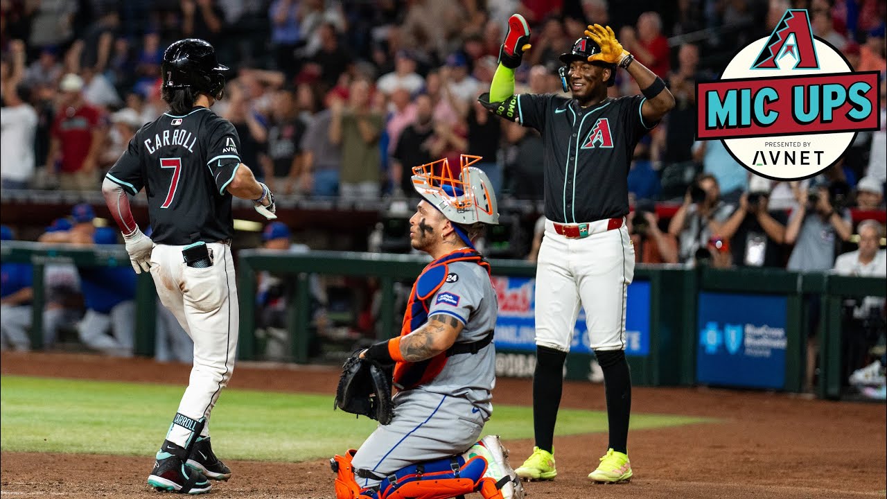 D-backs Mic Ups | Geraldo Perdomo Never Stops Talking During Games!