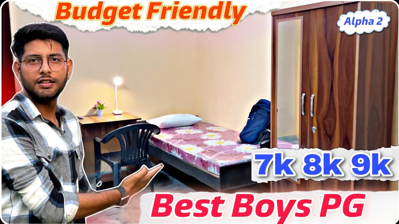 Affordable Boys PG in Greater Noida || Best Boys PG in Knowledge Park | Boys PG in Greater noida