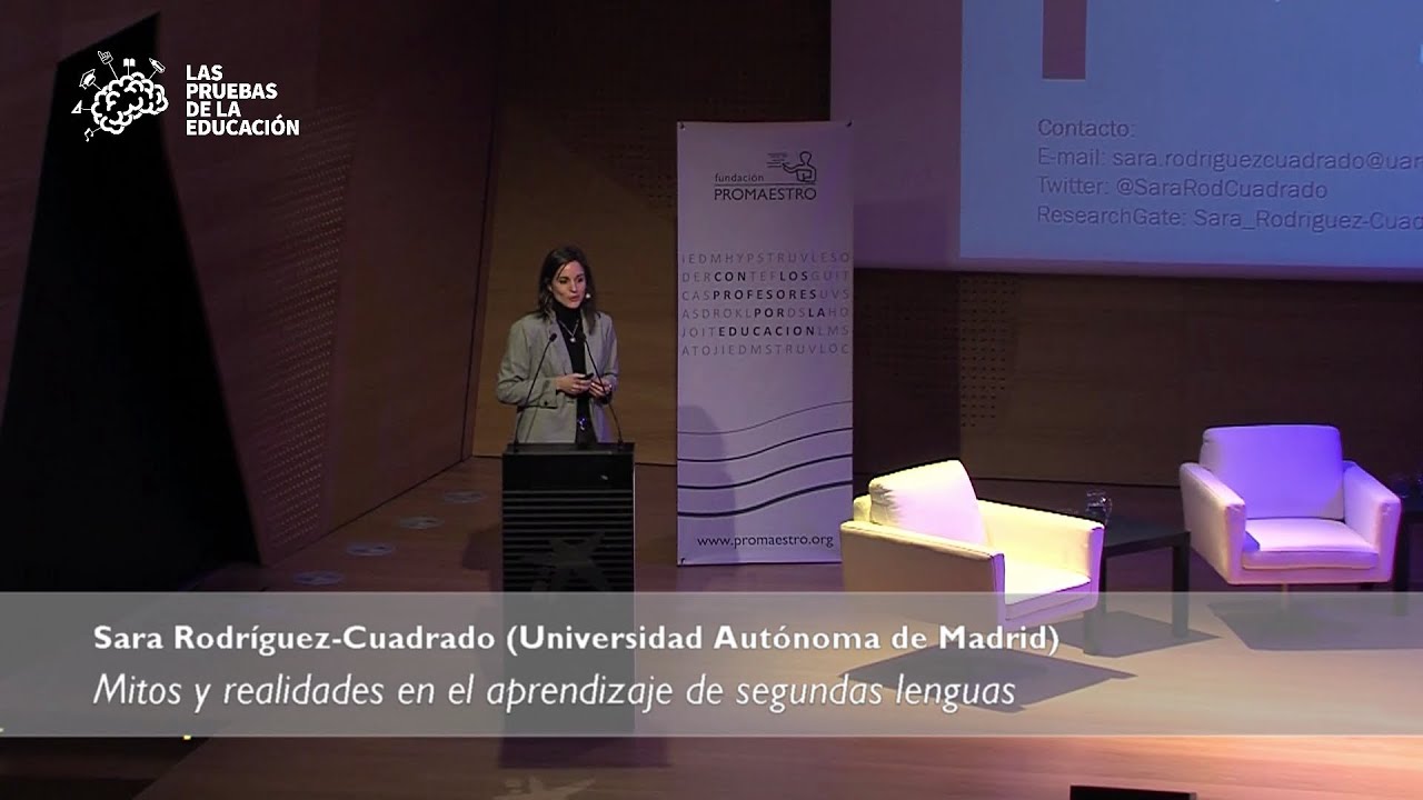 Mitos y realidades en el aprendizaje de segundas lenguas, por Sara Rodr&iacute;guez-Cuadrado