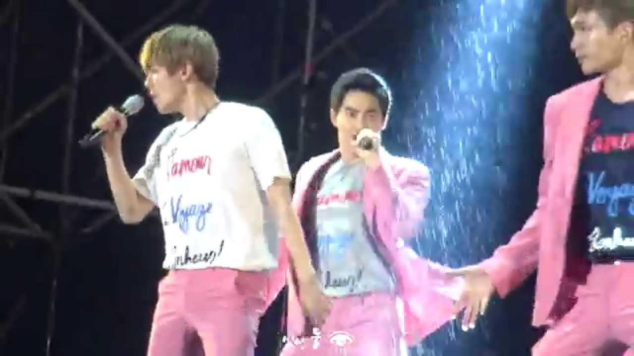 150723 Lovely Young - Call me baby (백현 focus)