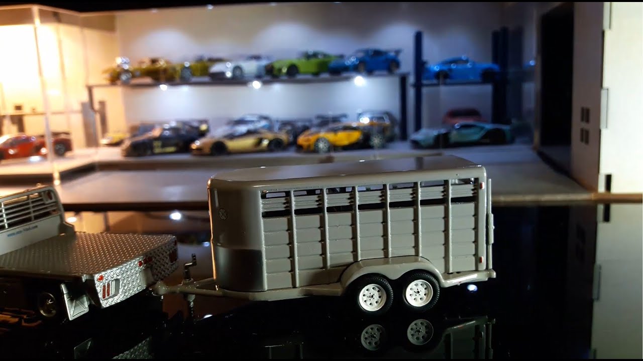 Remolque Ganadero Greenlight 1/64