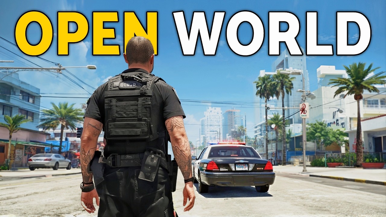 TOP 14 COP/POLICE Games Set in an OPEN WORLD