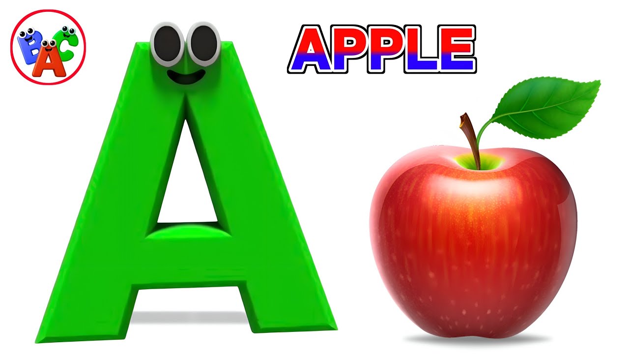 📚 ABC Phonics with Words 🅰️🅱️🅲 | Phonics Learning Video A–Z | Kids Educational ABC Song 🎶