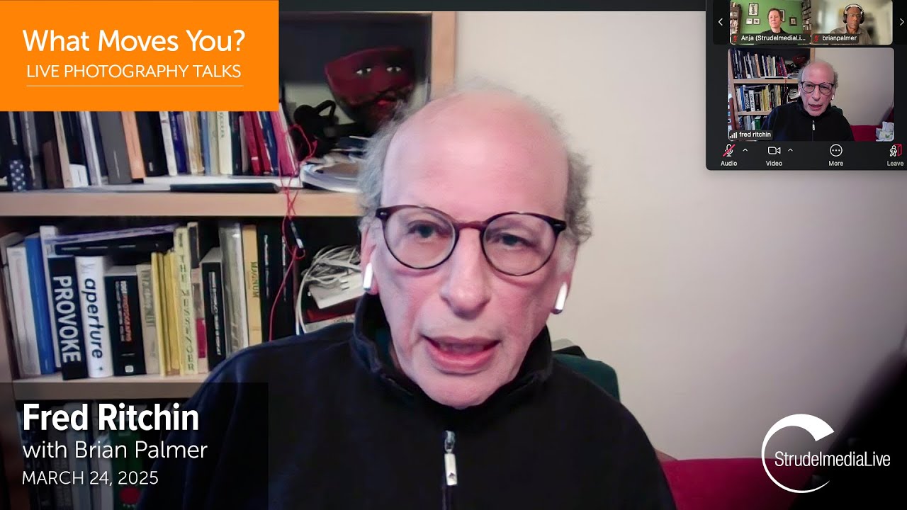 StrudelmediaLive presents Fred Ritchin with Brian Palmer