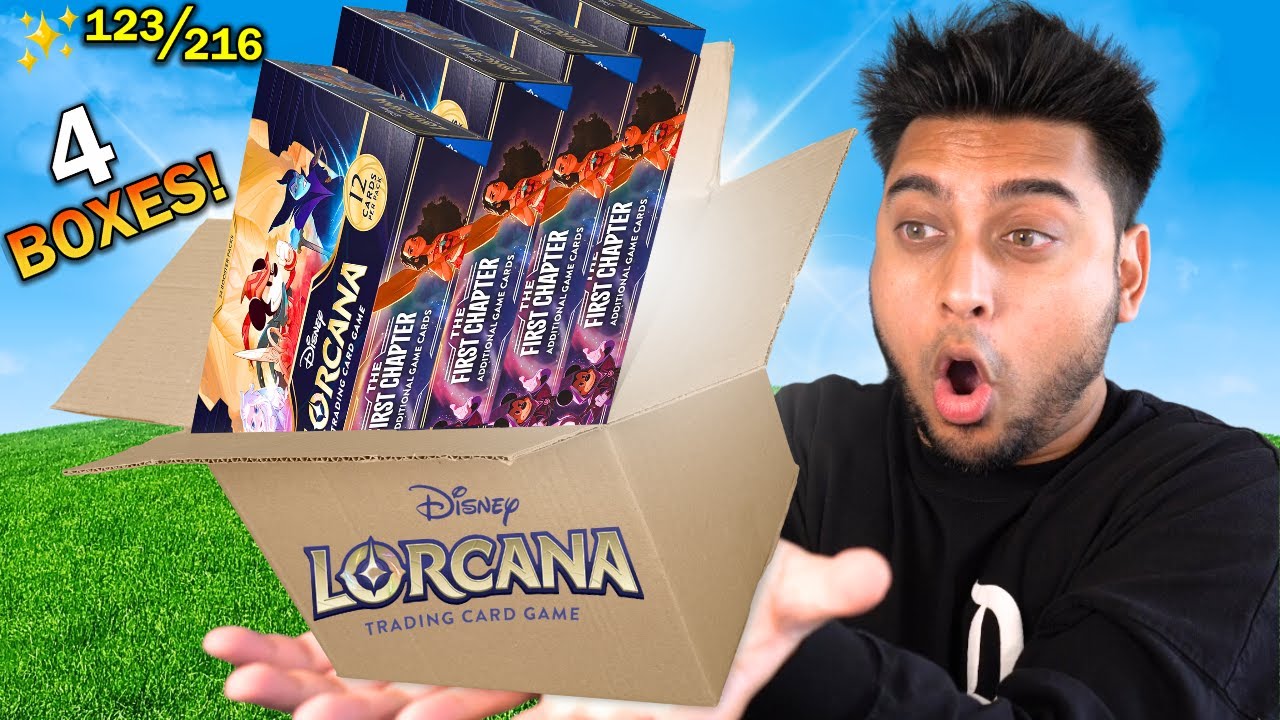 I Opened a SEALED CASE of Booster Boxes! Disney Lorcana Opening