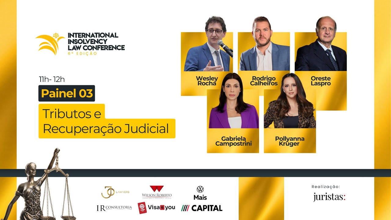 🕚 Painel 03: Tributos e Recuperação Judicial