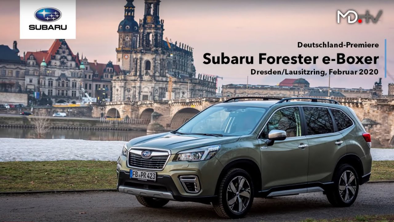 MD.TALK - Subaru goes electric: Der neue Forester eBoxer